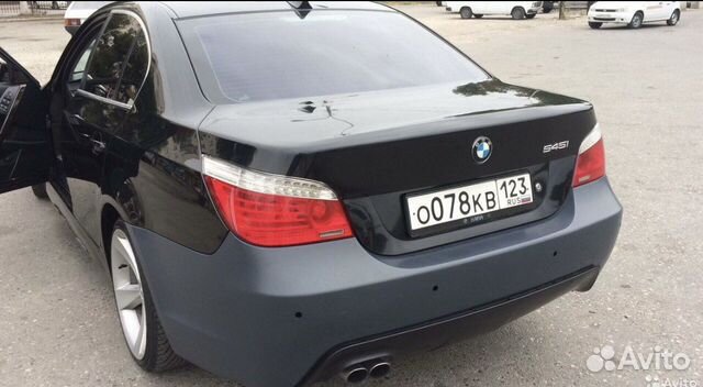 Задний бампер m тех bmw e60
