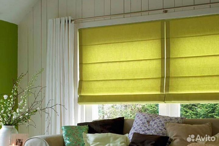 Римские шторы. Ткани из Европы и Турции