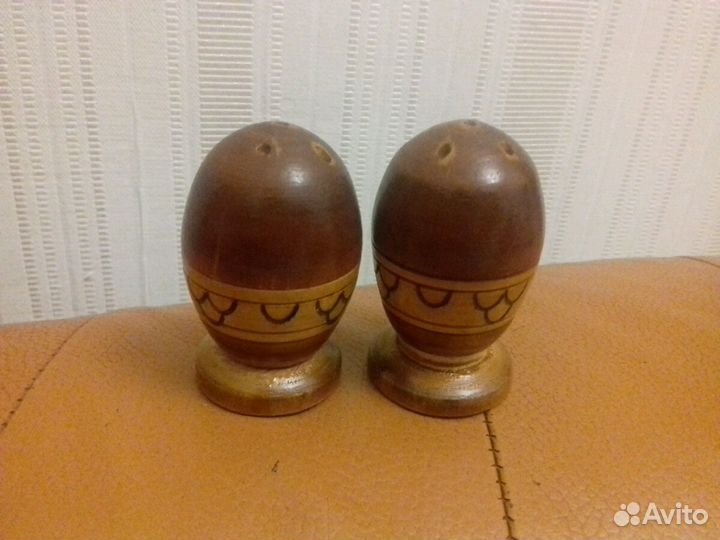 Рамка, солонки и ложки деревянные