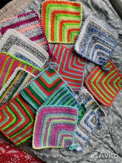 Прихватка вязаная (ручная работа)