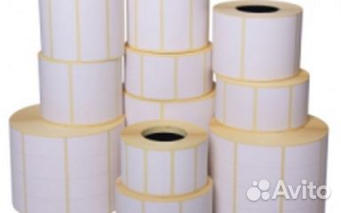 Термоэтикетки эко 58х40мм (700 шт)