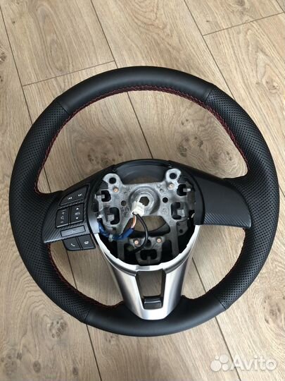 Руль с мультимидиа mazda 3 bm