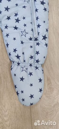 Демисезонный комбинезон 80-86