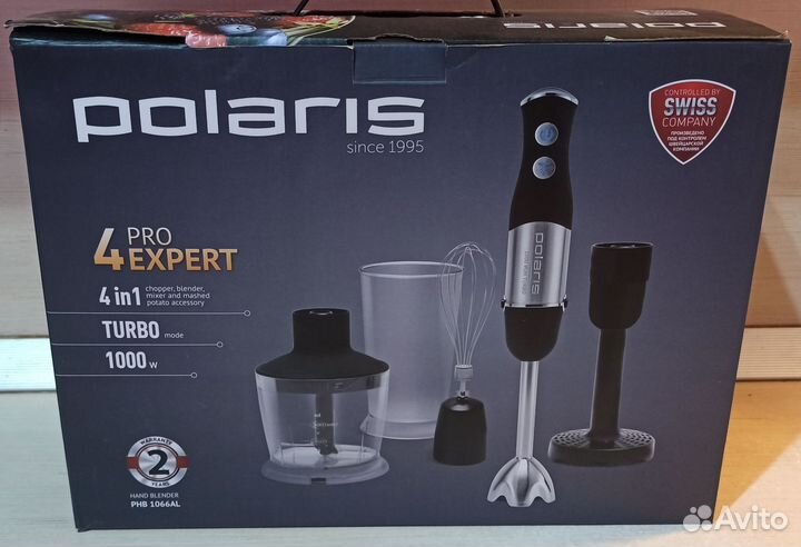 Блендер Polaris PHB 1066AL нерабочий на запчасти