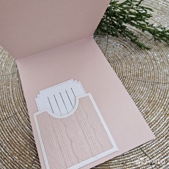 Новогодние открытки ручной работы