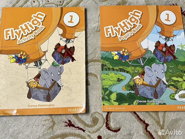 Учебники Fly High 1 Activity book и pupils book