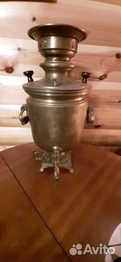 Самовар на дровах старинный