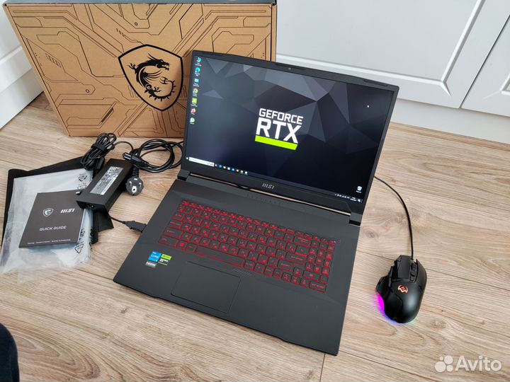 Игровой ноутбук MSI Katana GF76