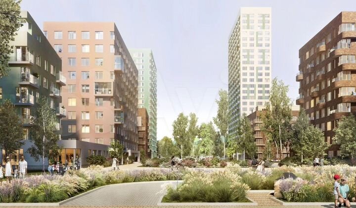 Квартира-студия, 38,4 м², 23/25 эт.