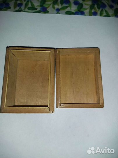 Коробочка винтаж деревянная