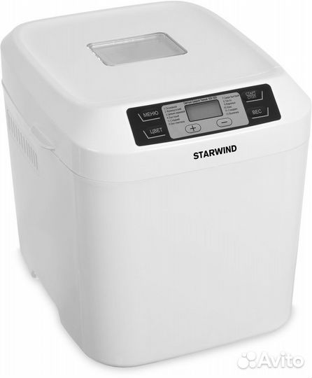 Хлебопечка Starwind sbmp1022 белый