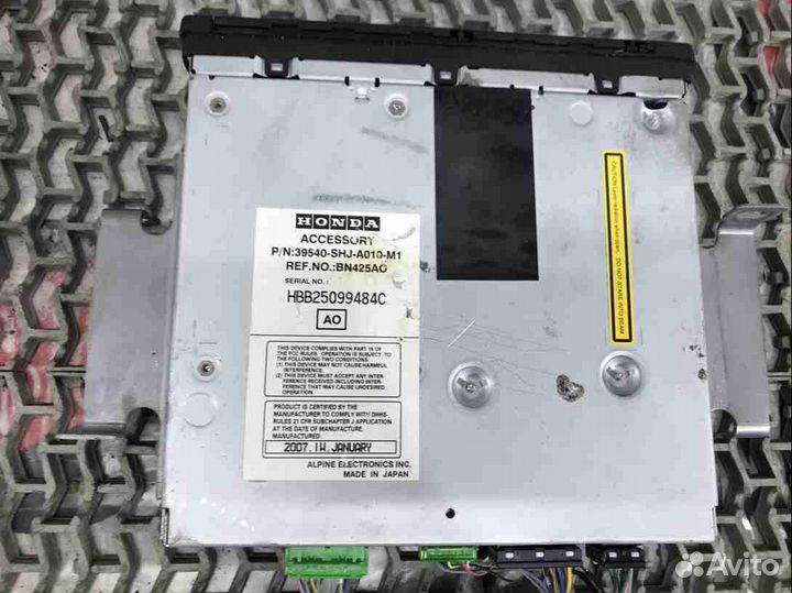 DVD-чейнджер Honda Odyssey