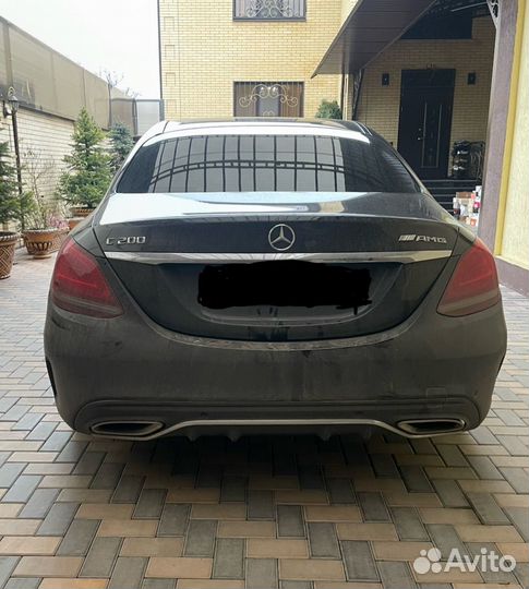 Диффузор на w205