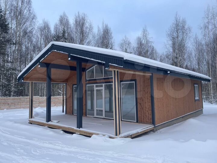 Коттедж 110 м² на участке 8 сот.