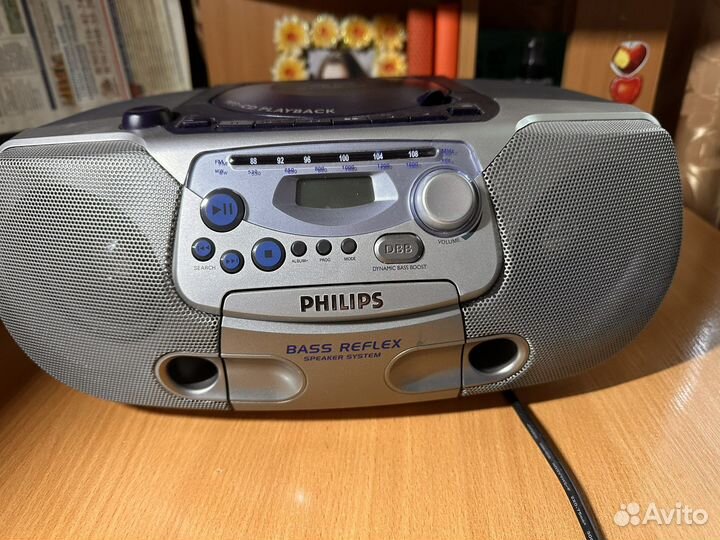 Магнитофон philips