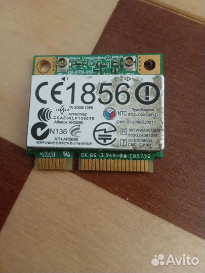 Wifi модуль для ноутбука mini pci-e