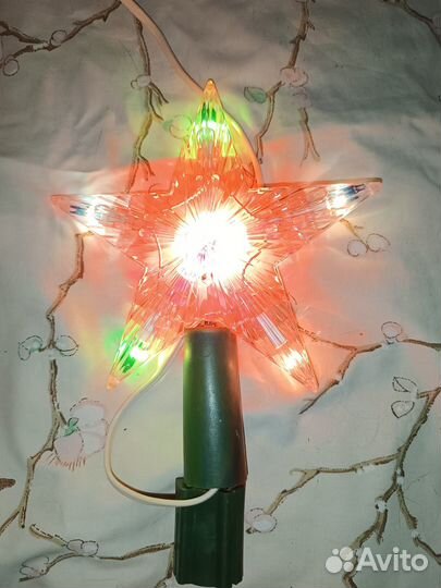 Звезда елочная макушка