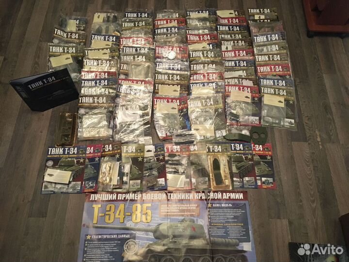 Журналы с запчастями Танк Т-34