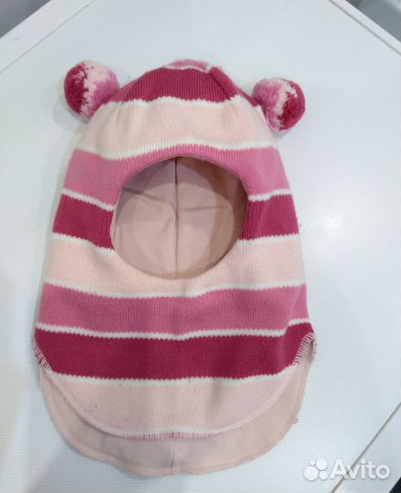 Шапка шлем зимняя на 3-4 года