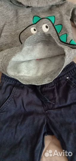 Джинсы и толстовка для мальчика