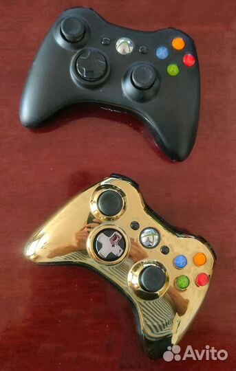 2 Джойстика xbox 360 + адаптер для пк
