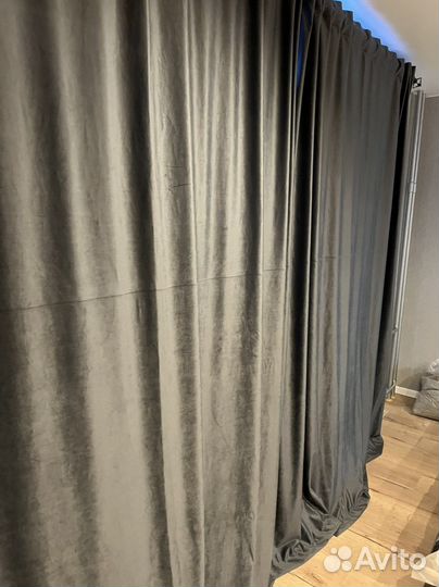 Шторы портьеры бархат новые
