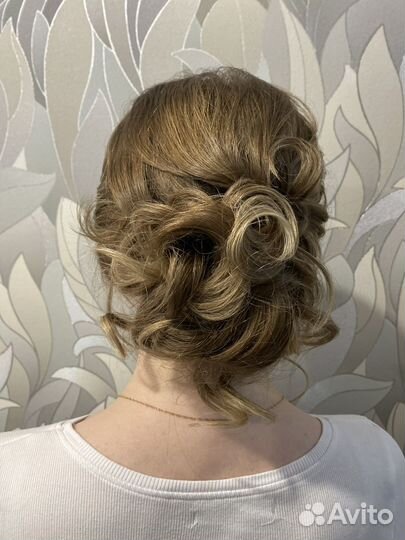 Укладки, локоны, прически