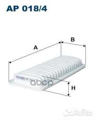 AP018/4 filtron Фильтр воздушный AP 018/4 Filtron