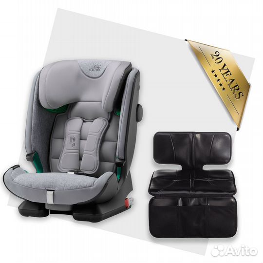 Автокресло 9-36 кг Advansafix I-Size Grey Marble