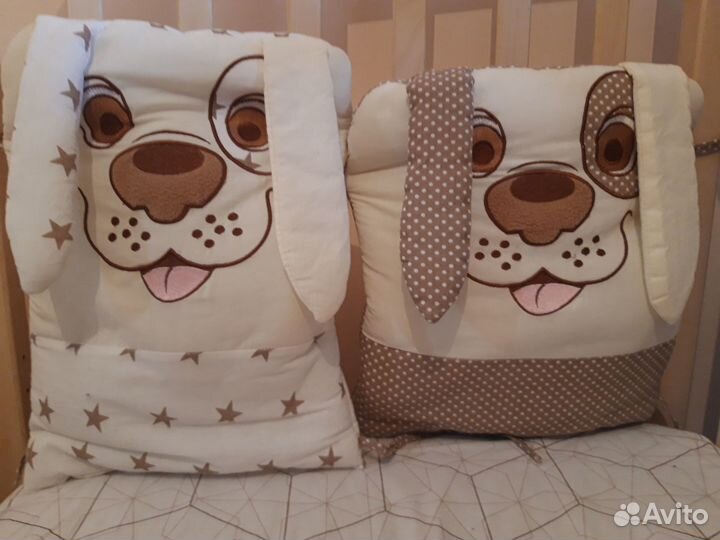 Кроватка и бортики