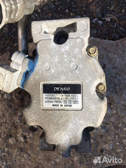 Компрессор кондиционера 1SZ-FE,1NZ-FE,2NZ-FE