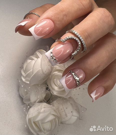 Наращивание ногтей, маникюр мужской, педикюр