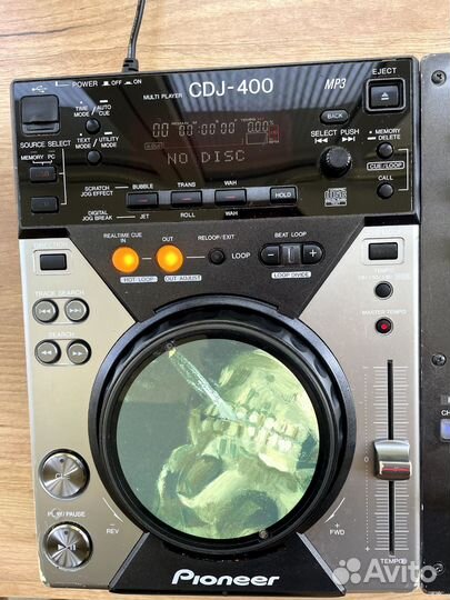 Комплект pioneer cdj 400 + djm 400