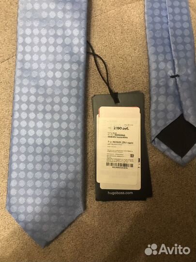 Hugo boss галстук мужской