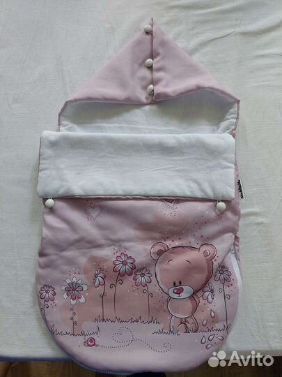 Конверт на выписку летний для девочки