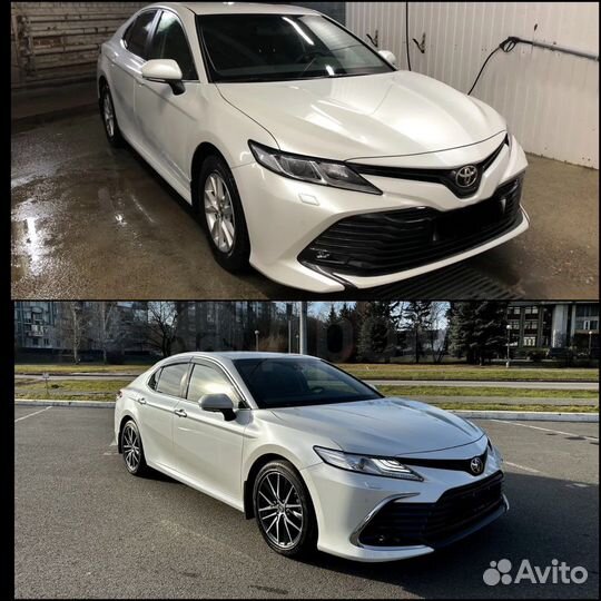 Бампер камри Рестайлинг Camry 70 на 75