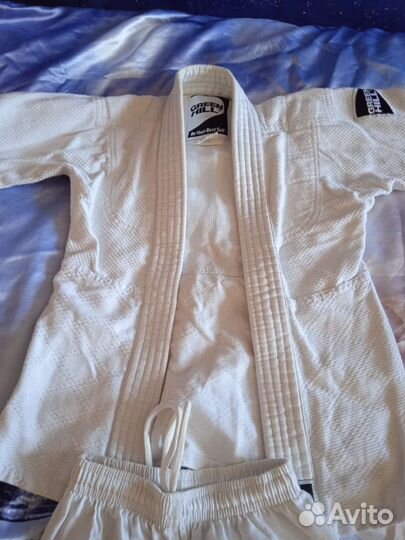 Кимоно для дзюдо green hill на мальчика