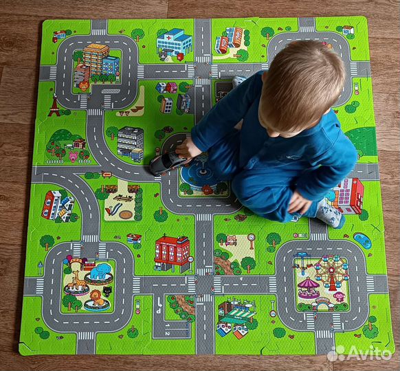 Коврик пазл 93*93