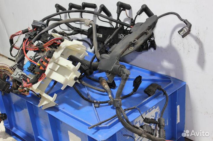 Проводка двигателя M57 на фишки BMW 3 E90 (2007)