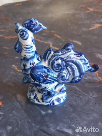 Гжель пара статуэток