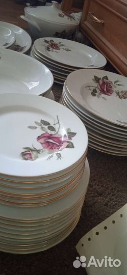 Сервиз столовый Богемия Чехословакия