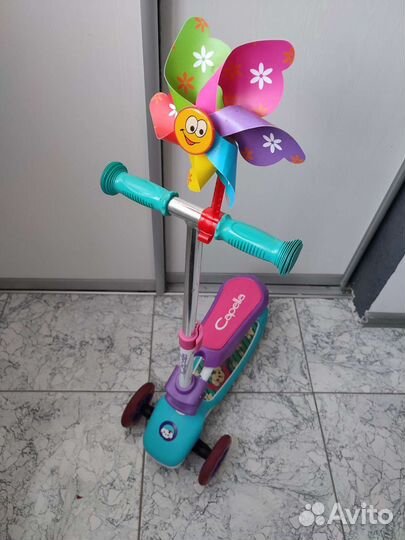 Самокат - беговел трёхколёсный Capella puppy
