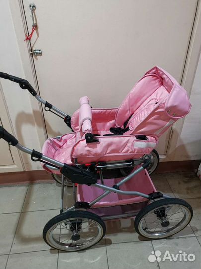 Детские коляски 3 в 1 из эко кожи