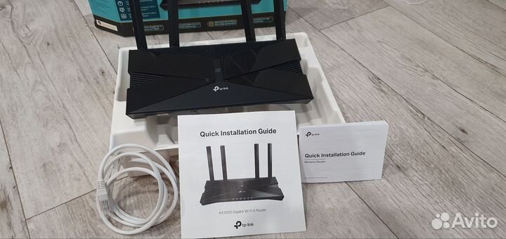 Wifi 6 роутер tp-link ax50 (ax3000)
