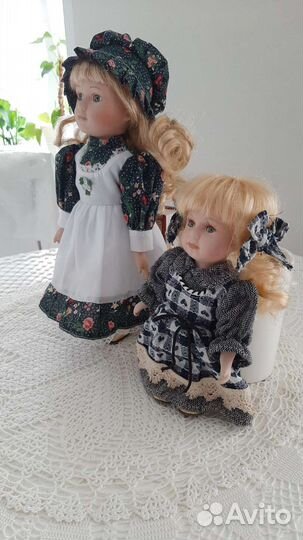 Куклы фарфоровые
