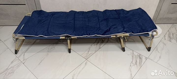 Раскладушка,туристическая, складная для дома