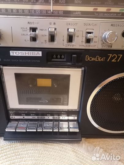 Магнитофон кассетный Tohsiba