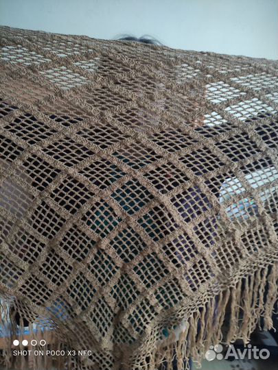 Вязаная шаль