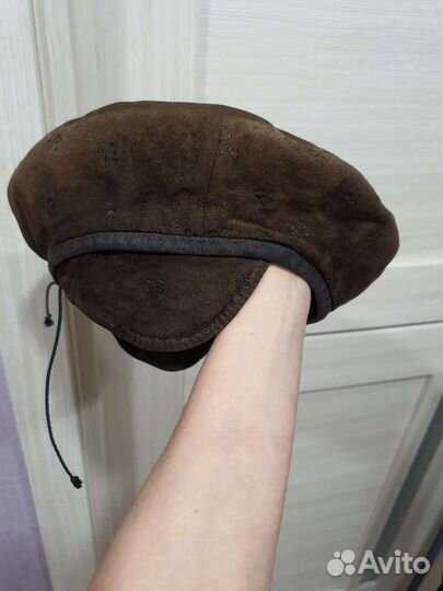 Берет замшевый