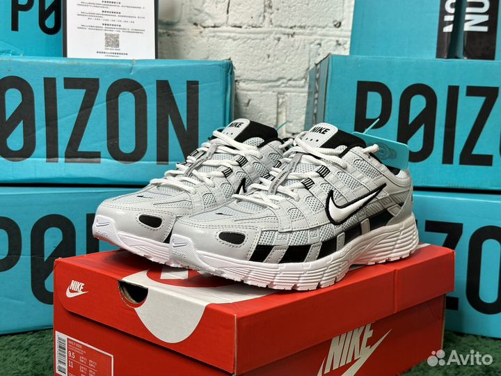 Nike P-6000 Grey Black (Poizon Оригинал)